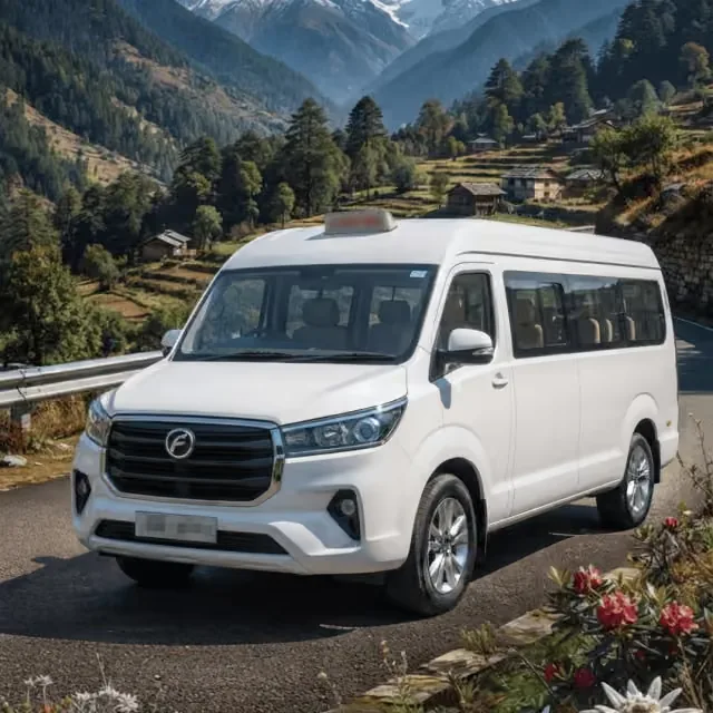 Tempo Traveller — illustrative vehicle image