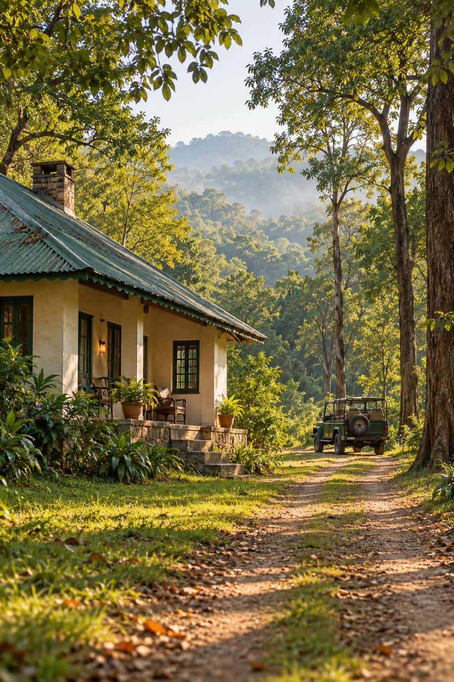 Illustrative Corbett-region photography for the Heritage safari guide